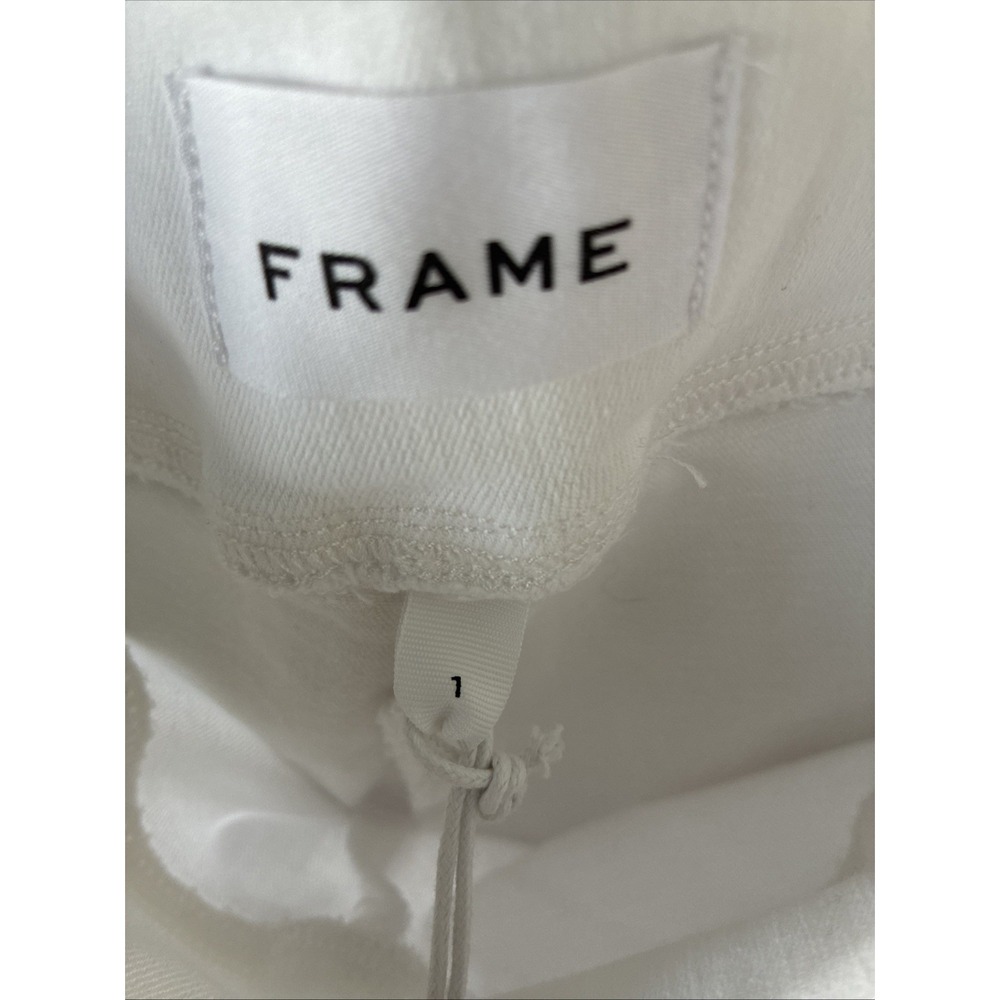 Frame Denim The Jetset White Flare Jean Women's White 1 - Picture 10 of 12
